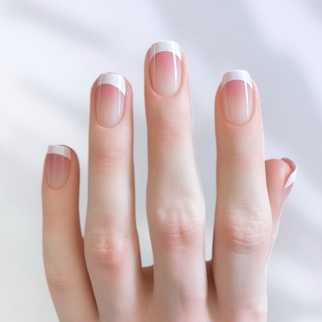 Square French Nails