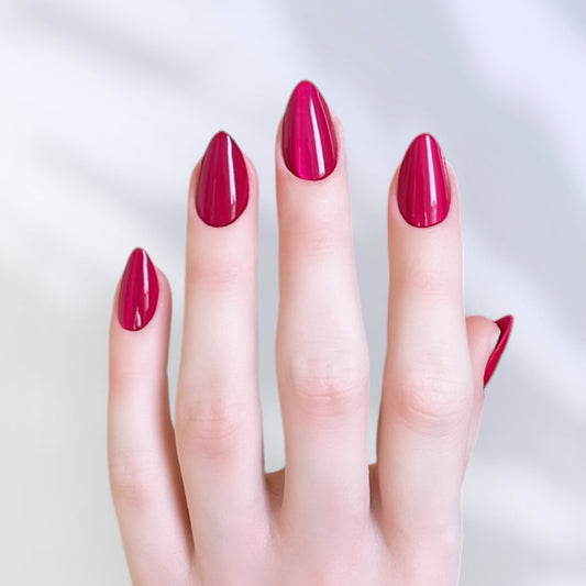 Almond Magic CatEyes Nails